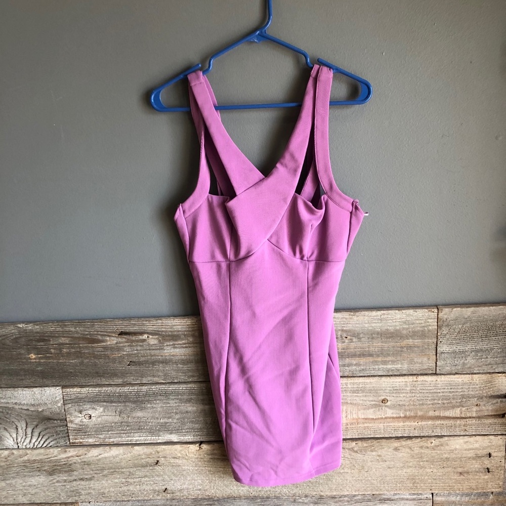 Strappy fitted dress